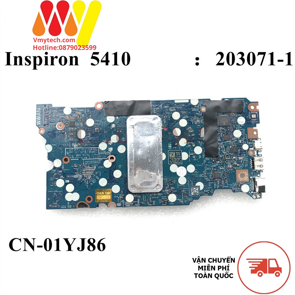 MAIN Laptop DELL LATITUDE 5410 2 IN1 I7-10610U mã :203071-1, CN-01YJ86, 01YJ86