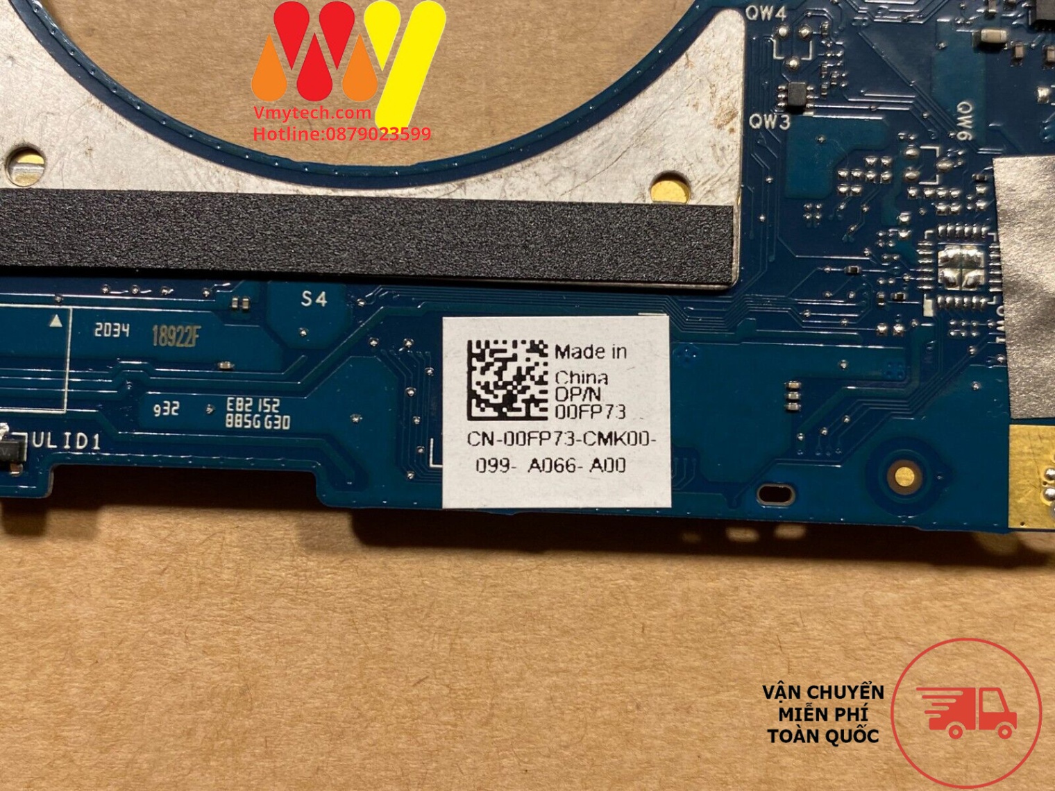 MAIN thay thế dùng cho Laptop DELL XPS 9310 I5-1135G7 mã : la-j143p