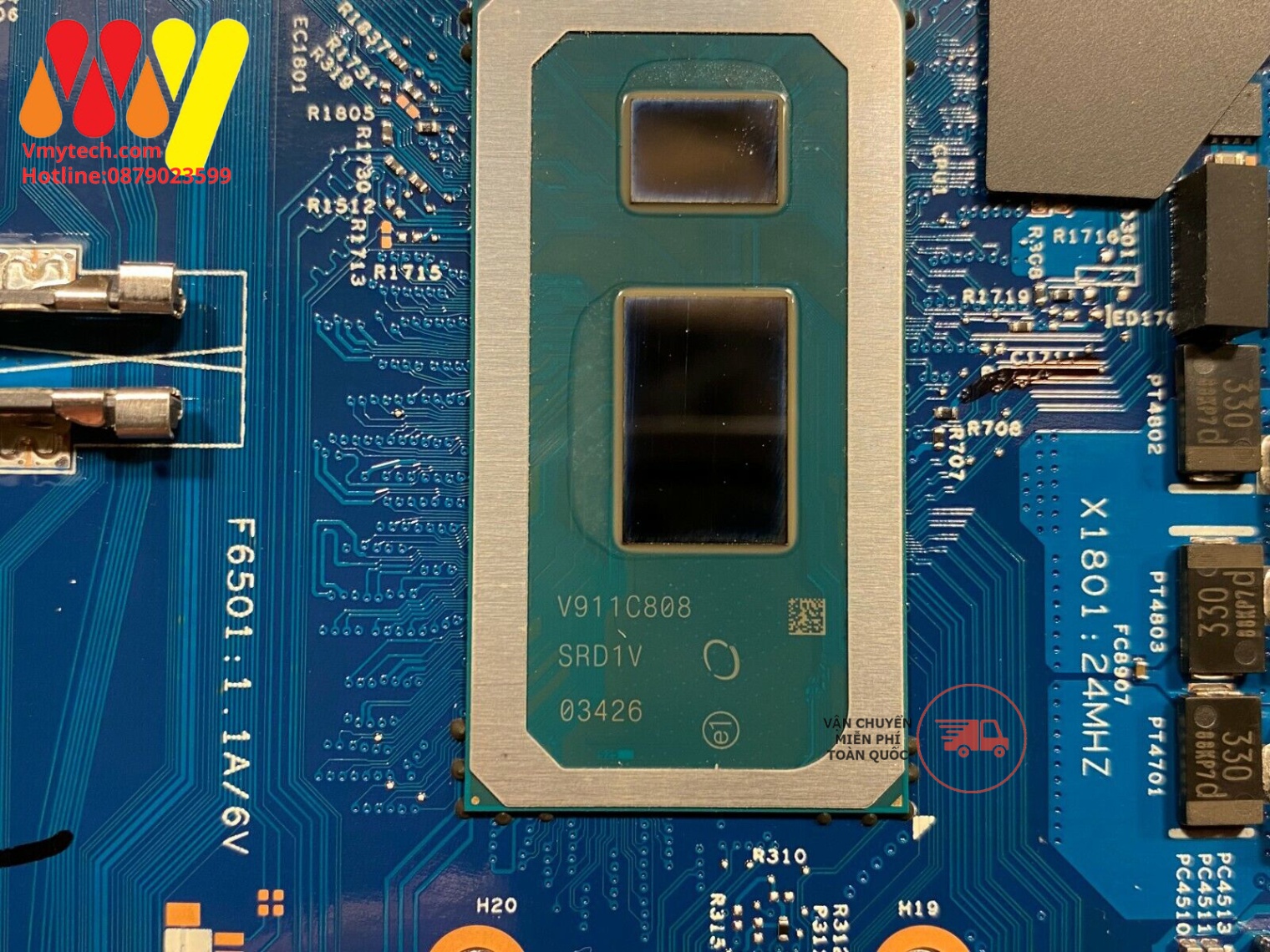MAIN thay thế dùng cho Laptop DELL INSPRION 5584 I5-8250U mã : 18789-1