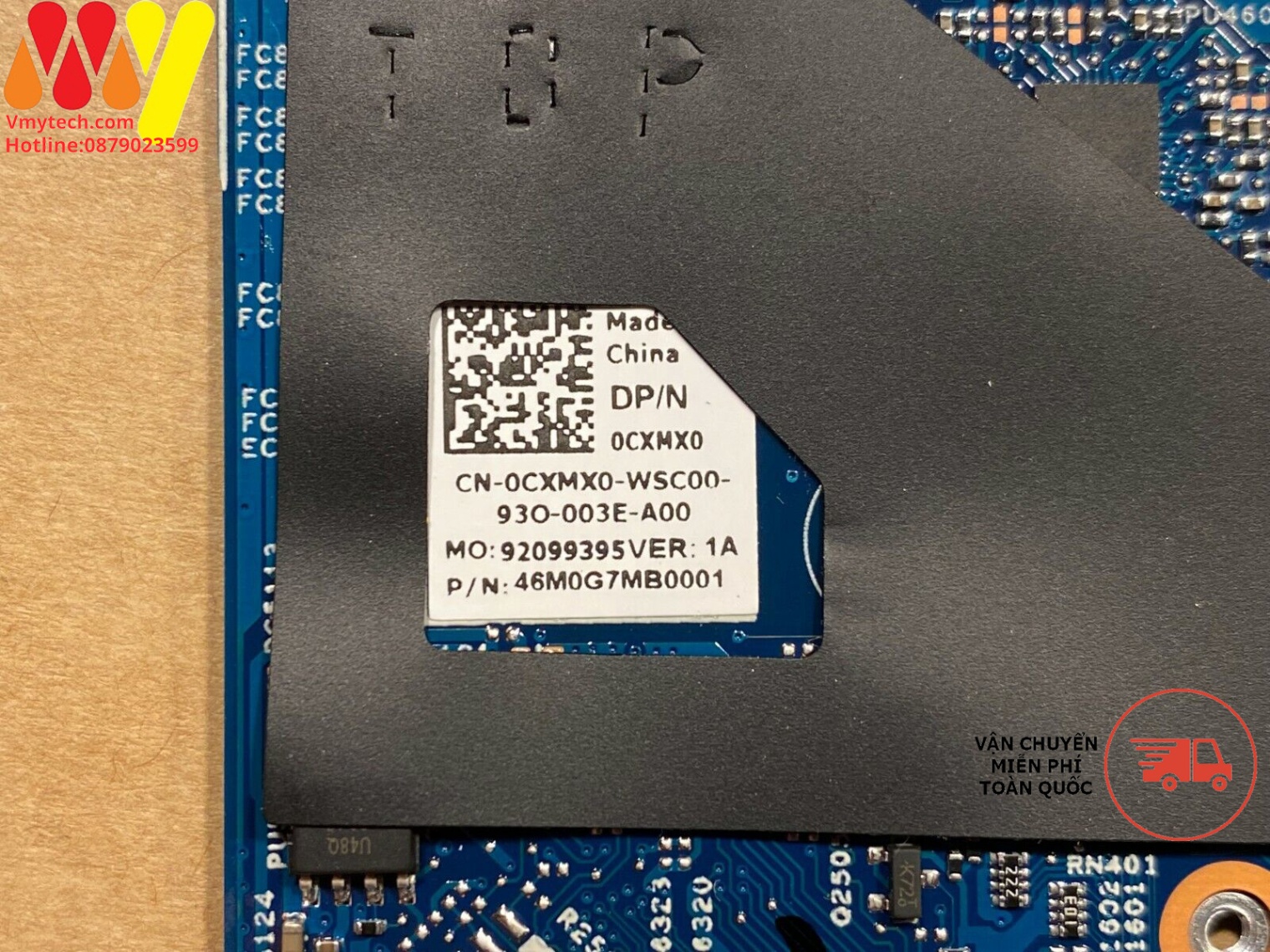 MAIN thay thế dùng cho Laptop DELL INSPRION 5584 I5-8250U mã : 18789-1