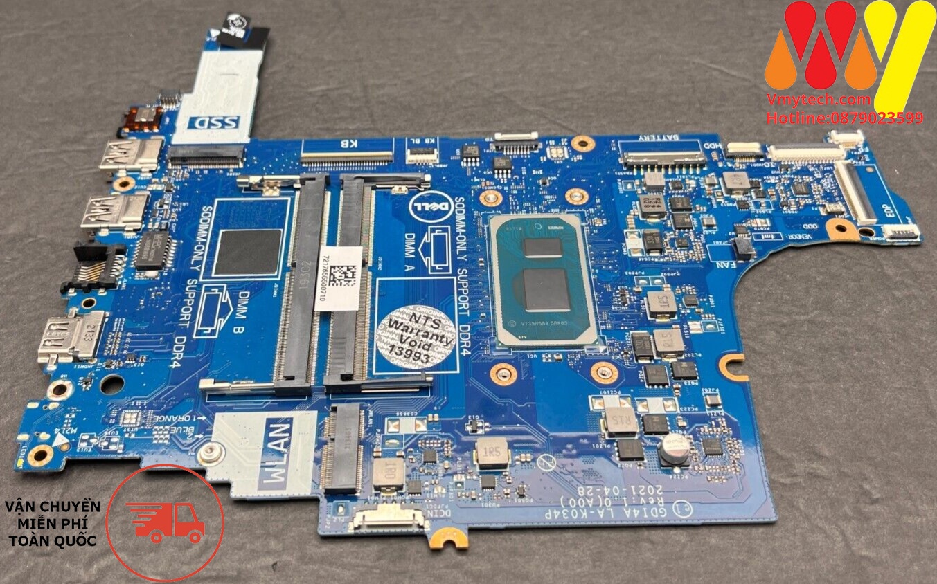 MAIN thay thế dùng cho Laptop DELL INSPRION 3501 3401 I5-1135G7 mã :la-k034p