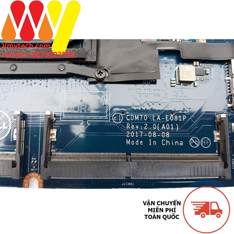 MAIN thay thế dùng cho Laptop DELL VOSTRO 5480 I3-4005 mã : K4J00