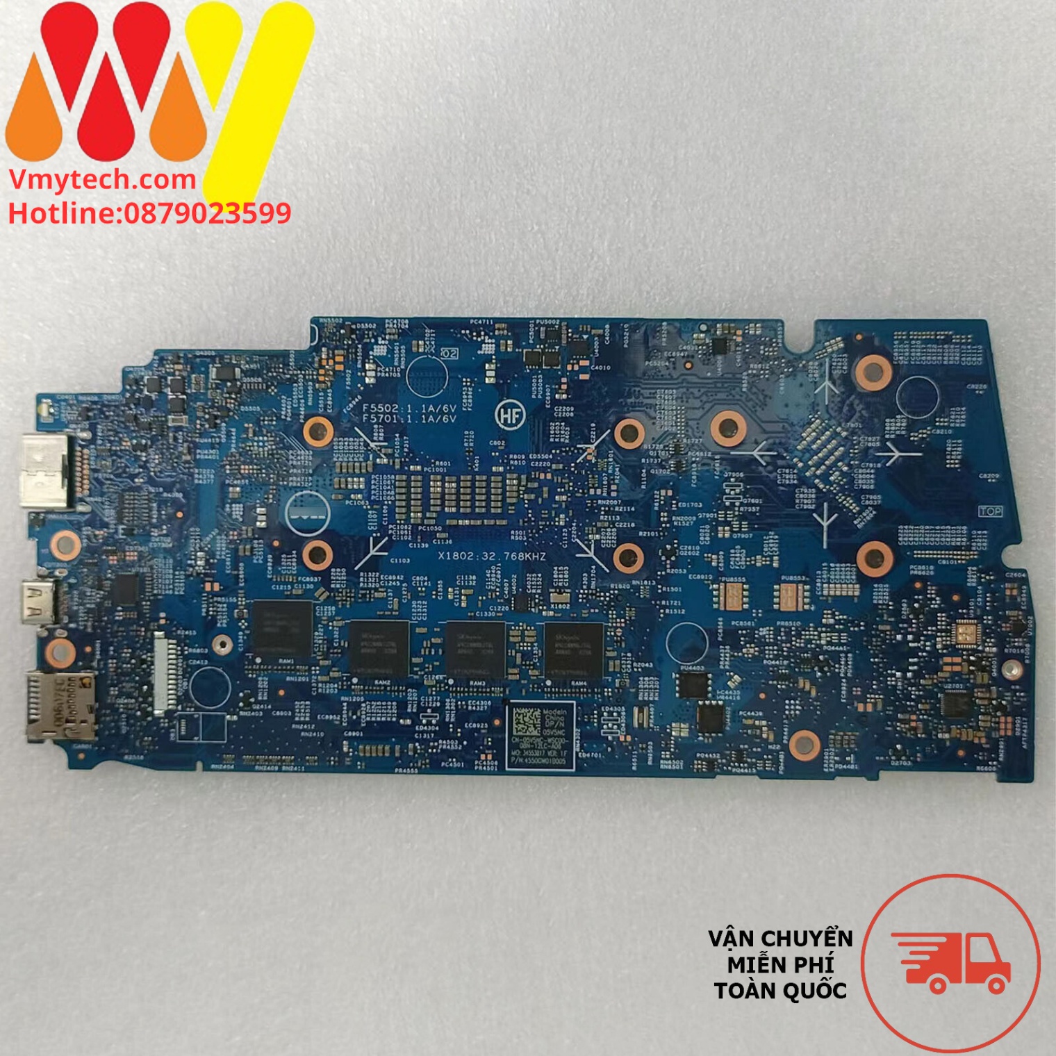 MAIN thay thế dùng cho Laptop DELL INSPRION 5390 I7-8565U VGA RỜI mã : 18769-1