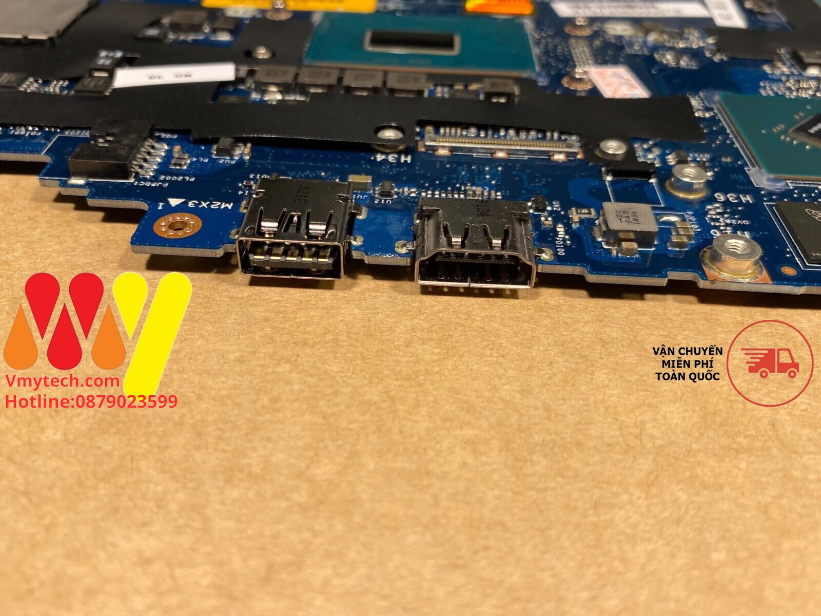 MAIN thay thế dùng cho Laptop DELL LATITUDE 5491/5591 I7-8850H VGA mã : la-f712p