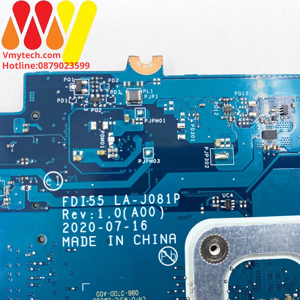 MAIN thay thế dùng cho Laptop DELL INSPRION 3493, 3593, 5593 I5-1035G1 mã : la-j081p