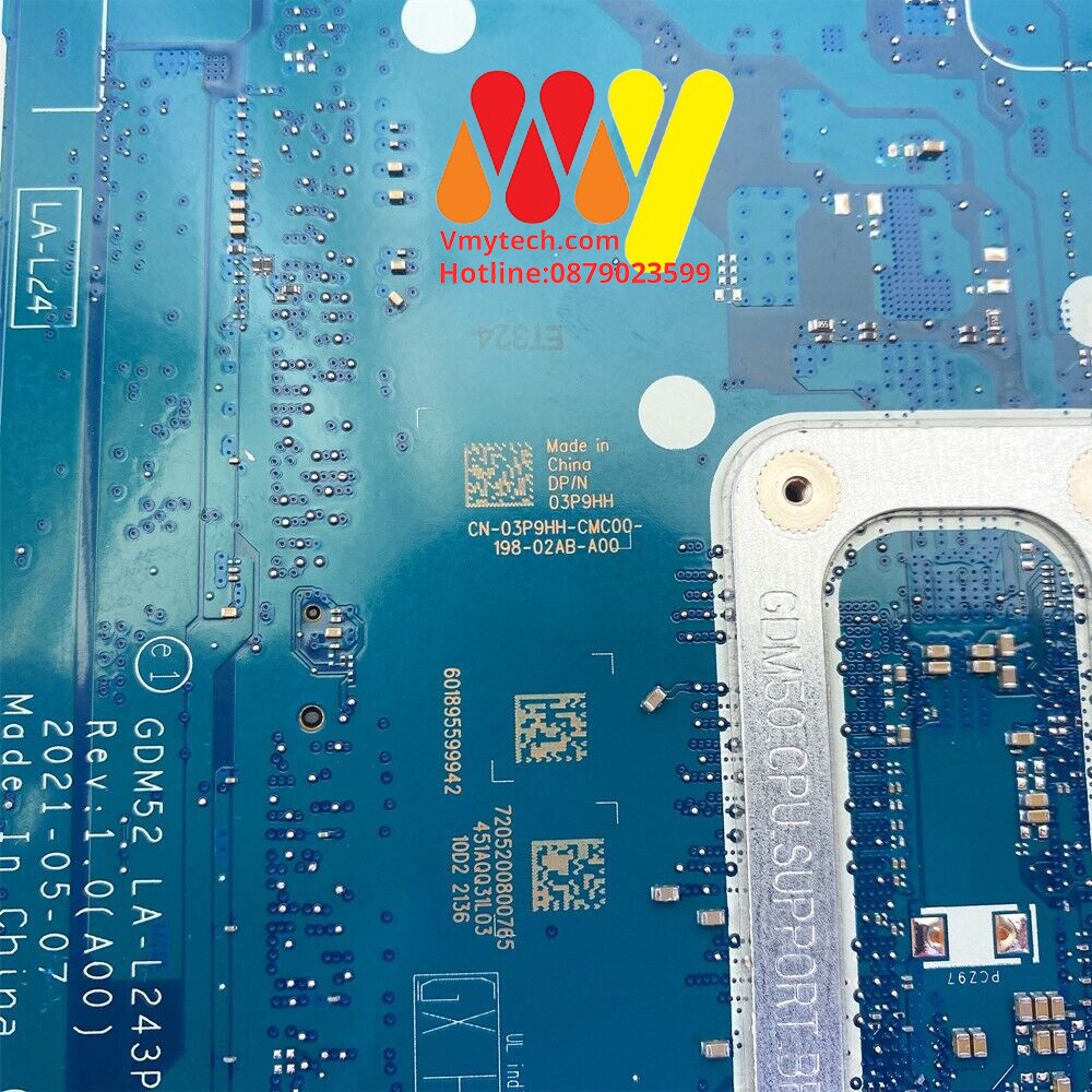 MAIN thay thế dùng cho Laptop DELL VOSTRO 15 3510 I5-1135G7 mã : la-l243p