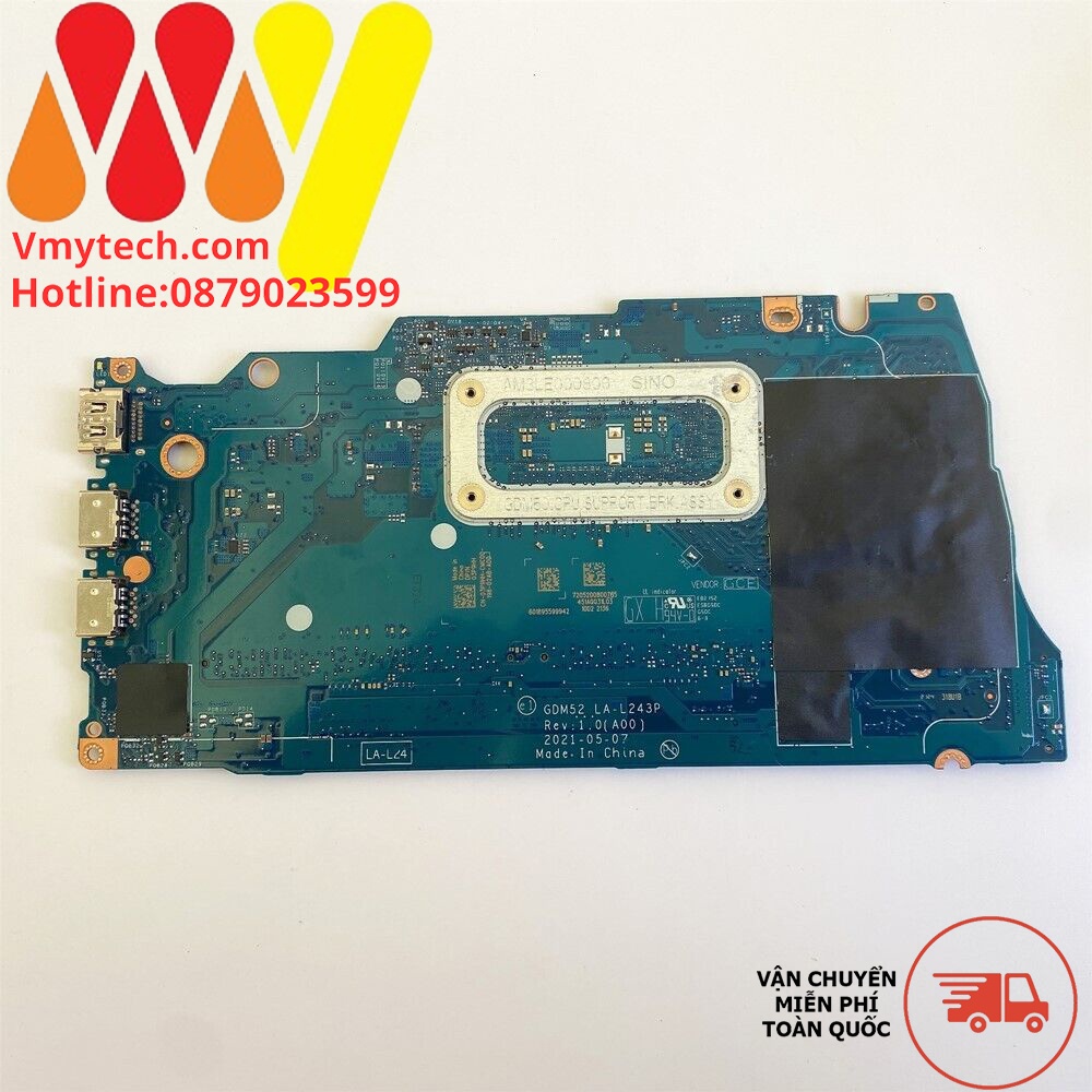 MAIN thay thế dùng cho Laptop DELL VOSTRO 15 3510 I5-1135G7 mã : la-l243p
