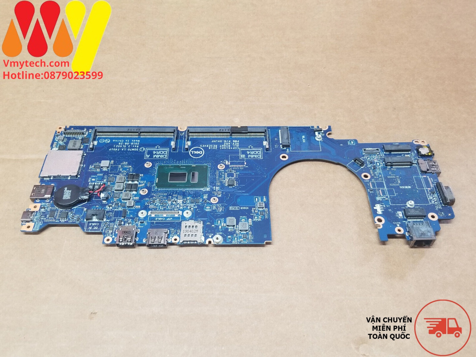 MAIN thay thế dùng cho Laptop DELL E5490 I5-8350U mã : la-f401p