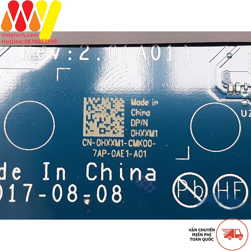 MAIN thay thế dùng cho Laptop DELL VOSTRO 5480 I3-4005 mã : K4J00