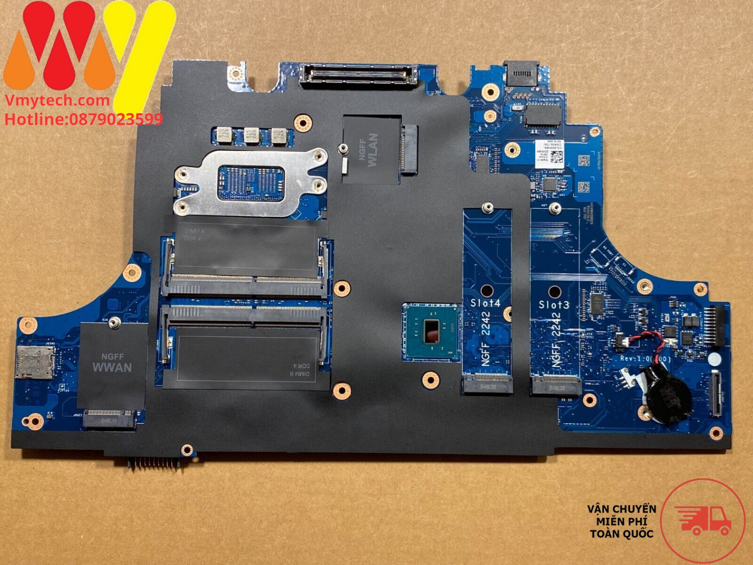 MAIN thay thế dùng cho Laptop DELL PRECSION 7720 I7-7820HQ mã : la-e321p