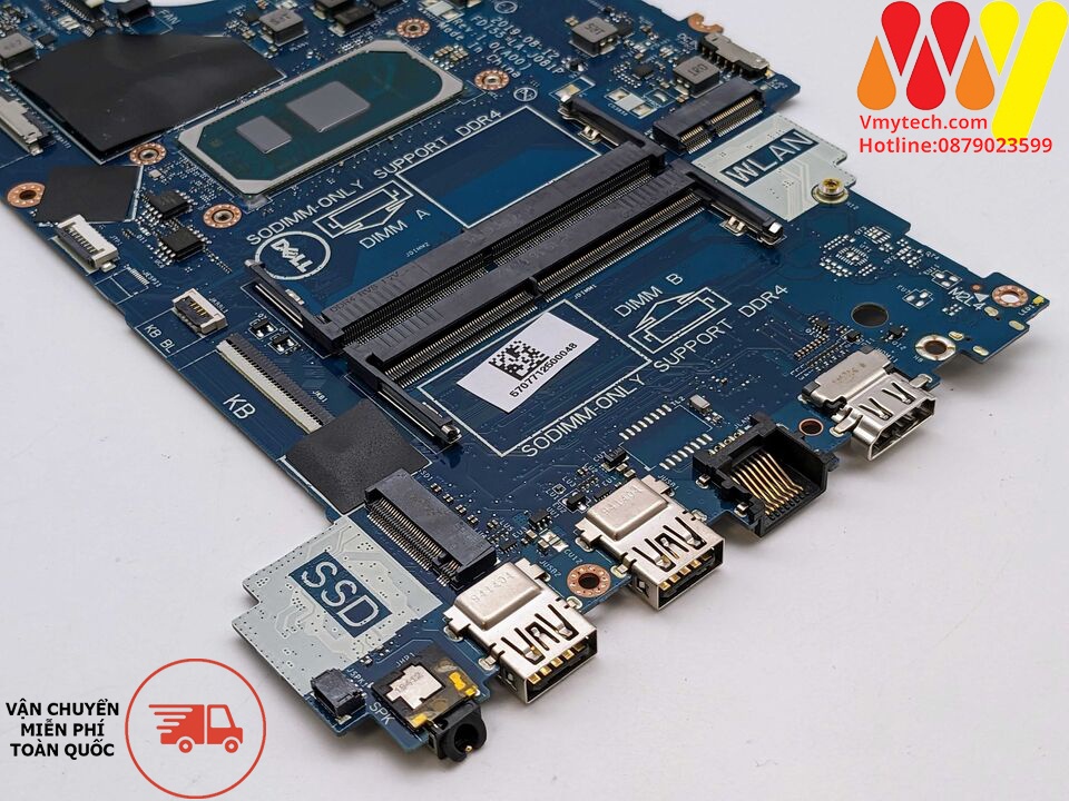 MAIN thay thế dùng cho Laptop DELL INSPRION 5593 I3-1005G1 MÃ : la-j081p