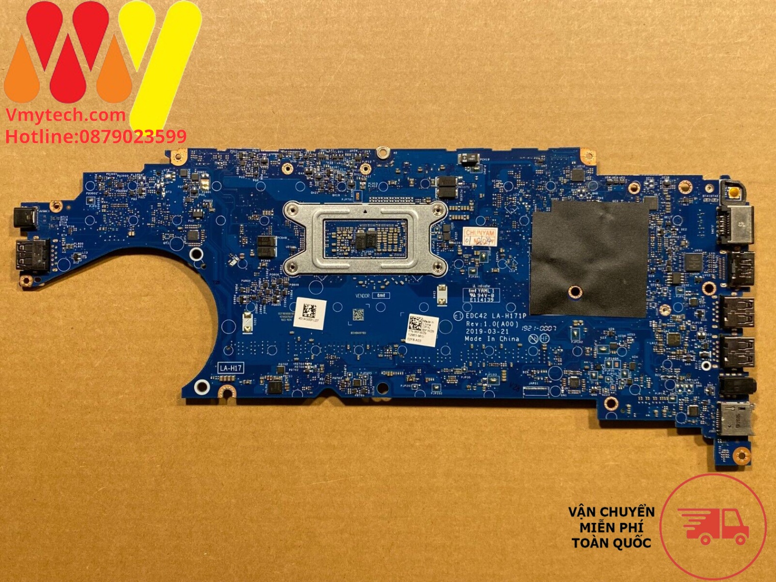 Main thay thế dùng cho Laptop Dell LATITUDE 5401 I7-9850H mã : la-h171p