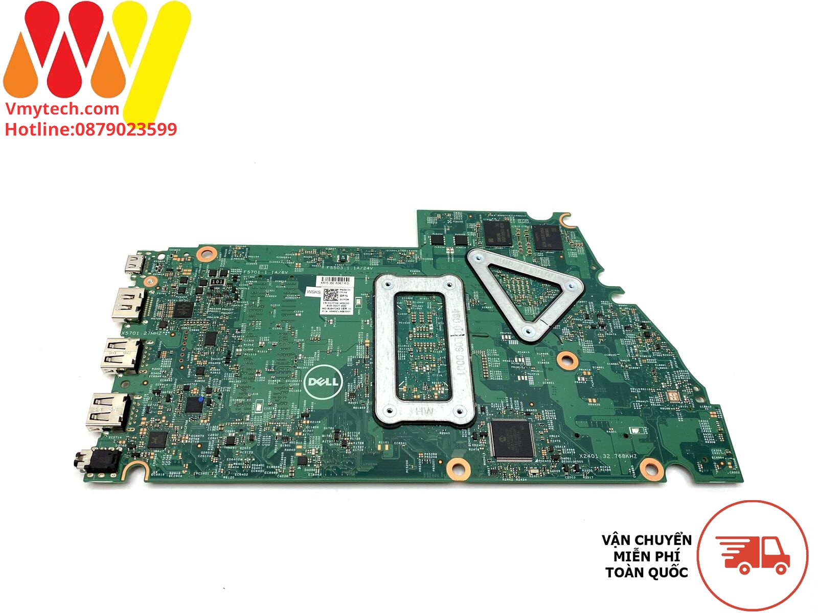 MAIN Laptop DELL INSPRIOM 7570, 7573 I5-8250U VGA RỜI GEFORCE 940MX mã : 1jy5w