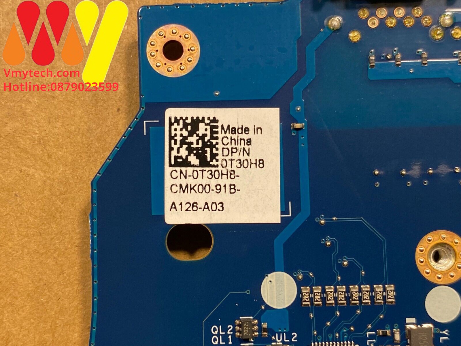 MAIN thay thế dùng cho Laptop DELL E5590 I5-8350U mã : la-f411p