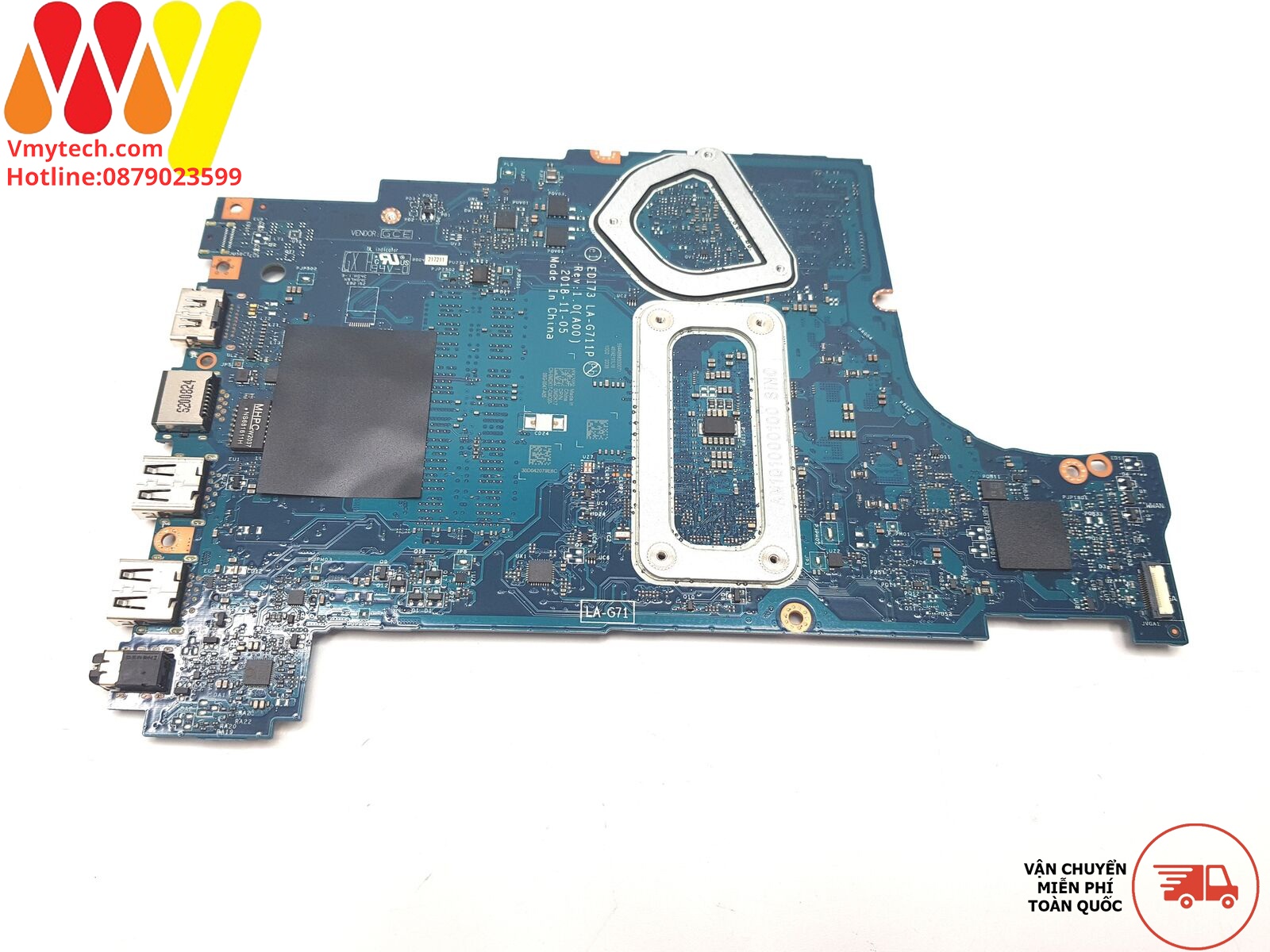 MAIN thay thế dùng cho Laptop DELL 3480/3580/3583 I5-8250U mã : la-g711p
