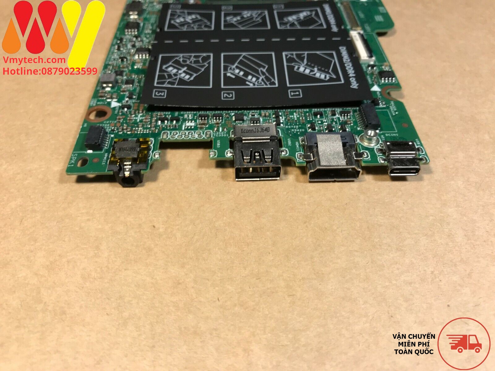 MAIN thay thế dùng cho Laptop DELL 7368 - 7569 I7-6500U mã : X6C95