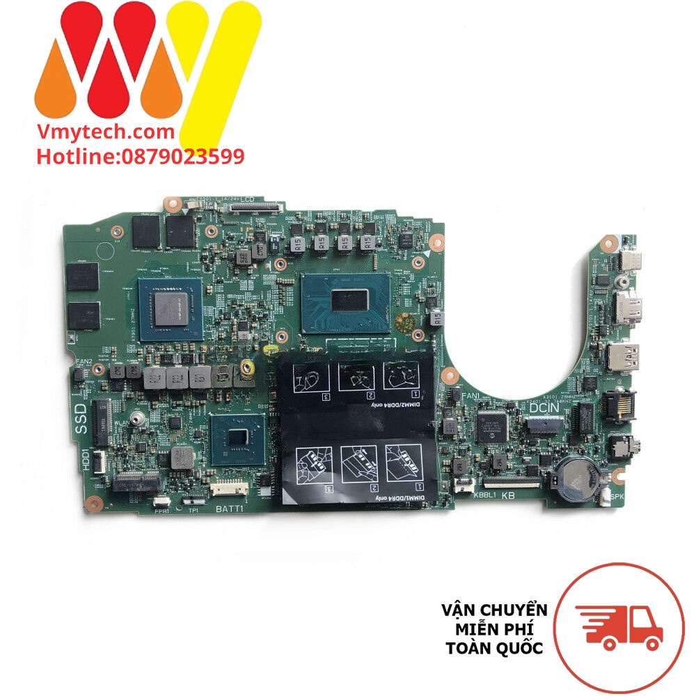 MAIN thay thế dùng cho Laptop DELL G3-3590 I7-9750H mã : 18825-1