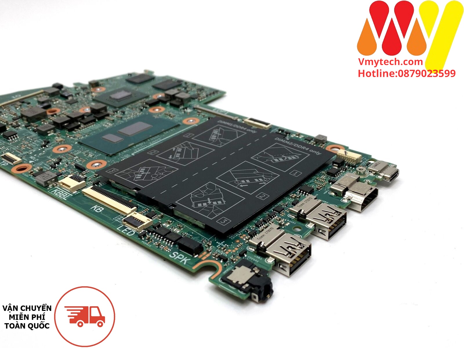 MAIN Laptop DELL INSPRIOM 7570, 7573 I5-8250U VGA RỜI GEFORCE 940MX mã : 1jy5w