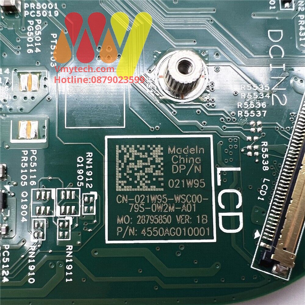 MAIN thay thế dùng cho Laptop DELL 3462 3562 mã : CN-021W95