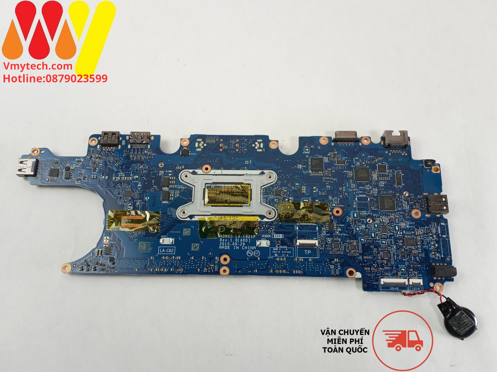 MAIN thay thế dùng cho Laptop DELL E5270 I5-6200 mã : YM98P
