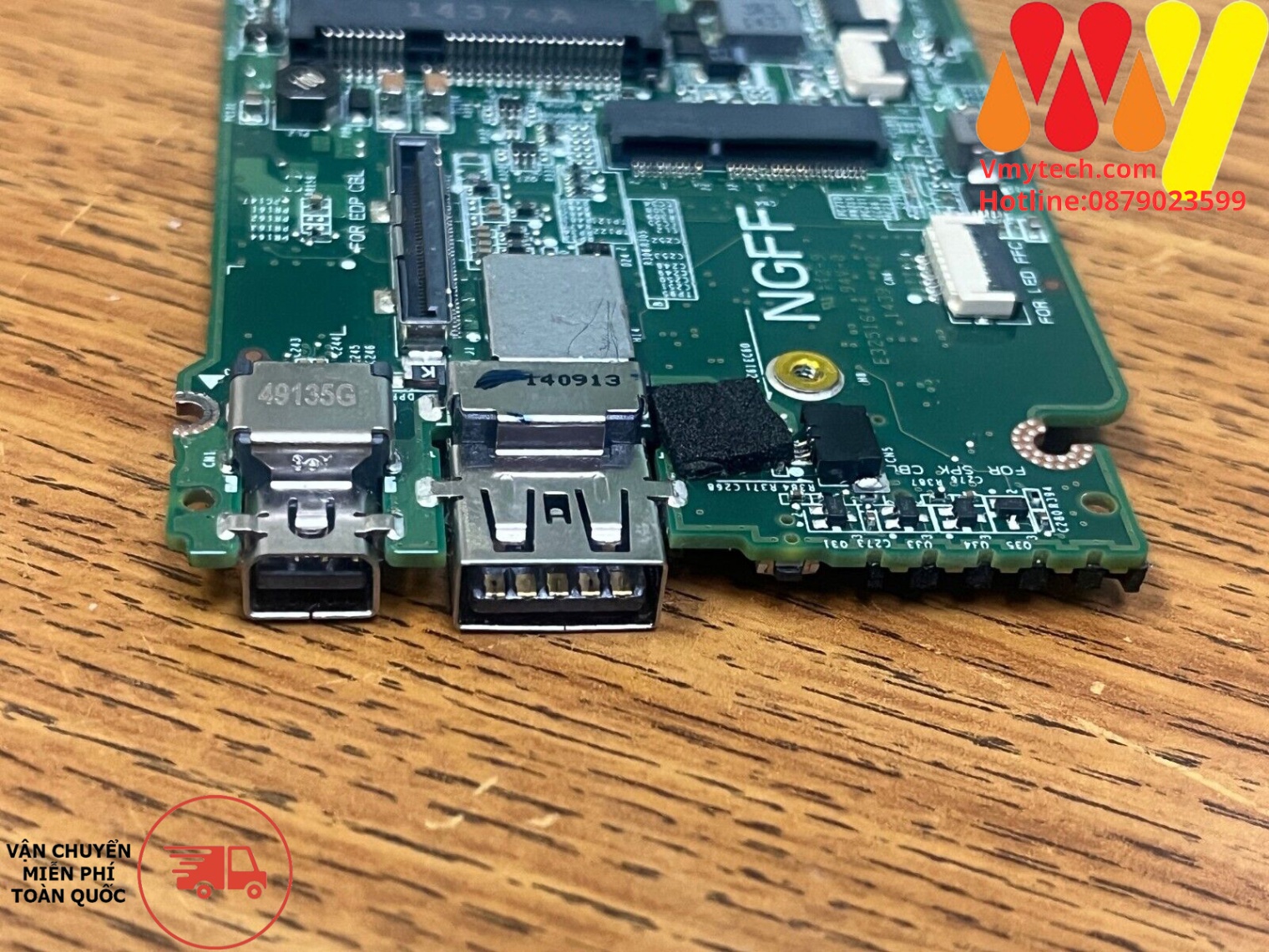 MAIN thay thế dùng cho Laptop DELL XPS 13 9333 I5-4200 mã : dad13cmbag0