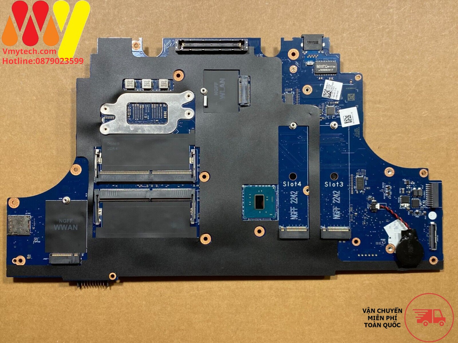 MAIN thay thế dùng cho Laptop DELL PRECSION E7710 CHIP XEON E3-1505M mã : la-c551p