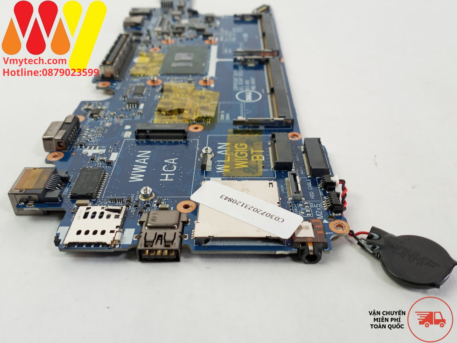 MAIN thay thế dùng cho Laptop DELL E5270 I5-6200 mã : YM98P