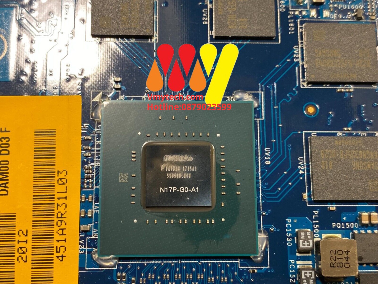 MAIN thay thế dùng cho Laptop DELL PRECSION E5530 mã : la-f541p
