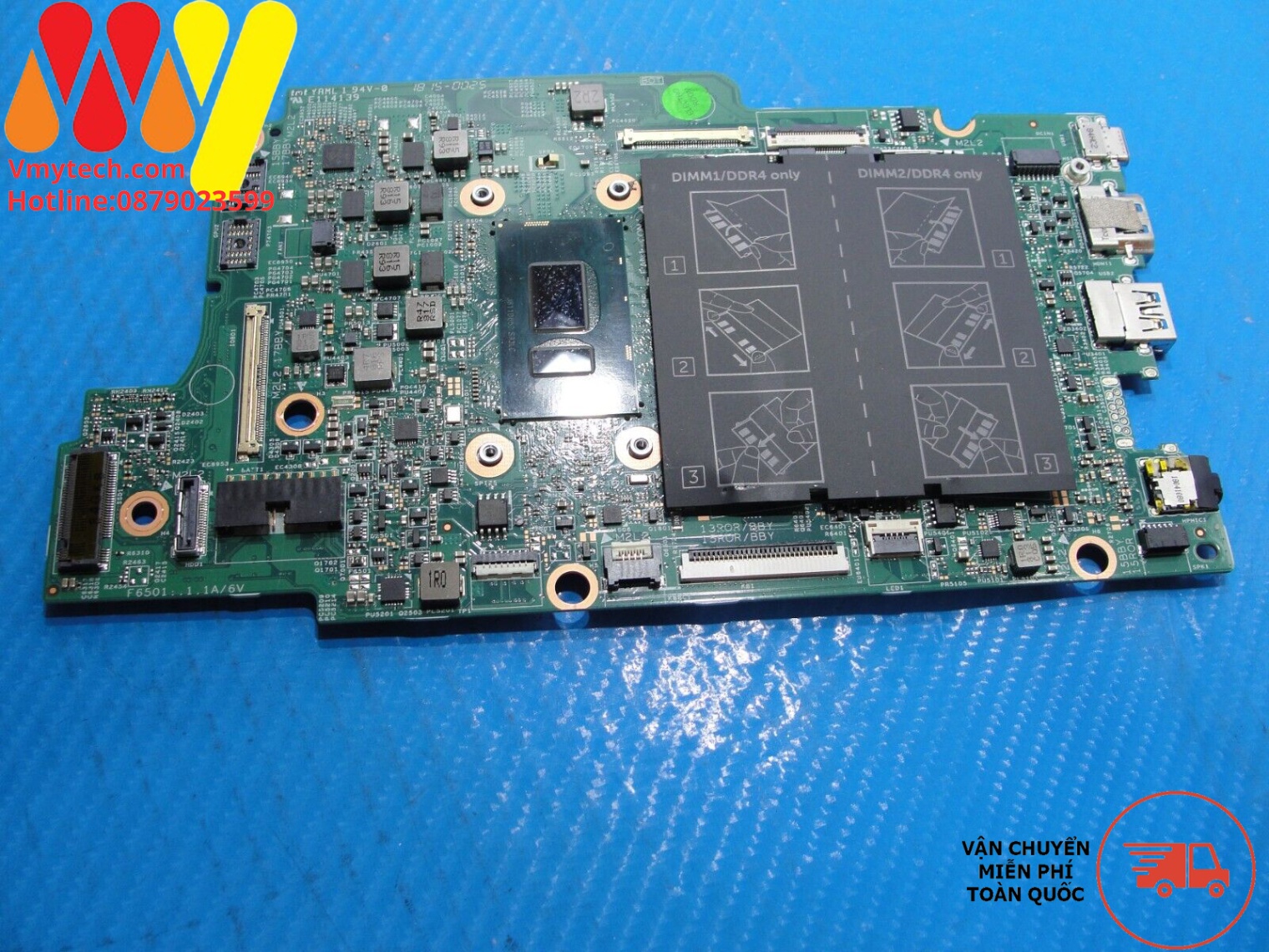 MAIN thay thế dùng cho DELL 7773 I7-8750U mã : P30E, 0Y11G4