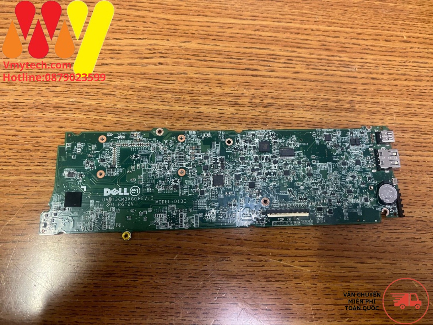 MAIN thay thế dùng cho Laptop DELL XPS 13 9333 I5-4200 mã : dad13cmbag0