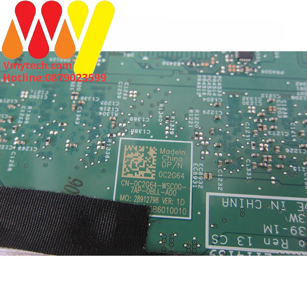 MAIN thay thế dùng cho Laptop DELL 7370 I7-8750 Mã : 16839-1m