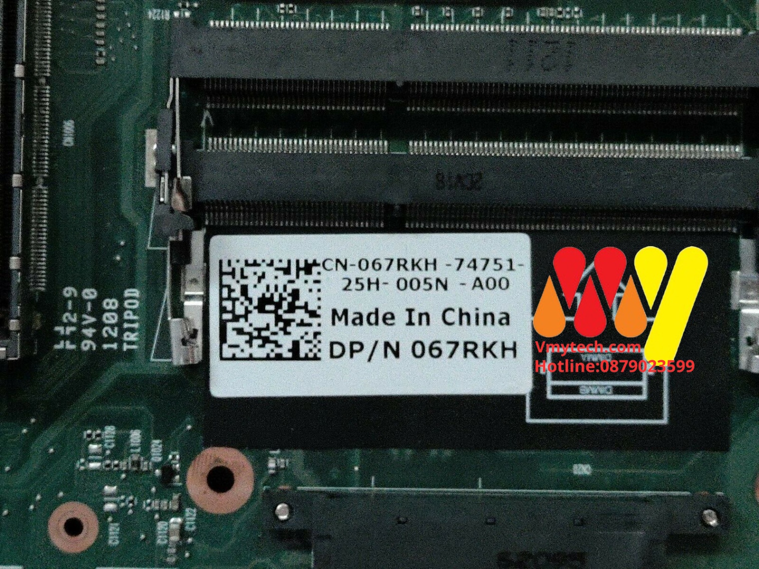Main thay thế dùng cho Laptop DELL LATITUDE XT3 mã : 67RKH, 067RKH