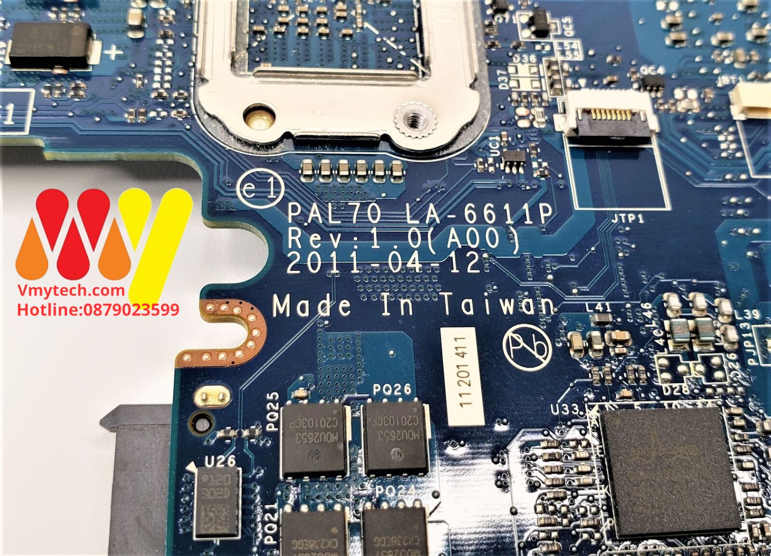 MAIN thay thế dùng cho Laptop DELL LATITUDE E6320 i5-2520M mã : la-6611p