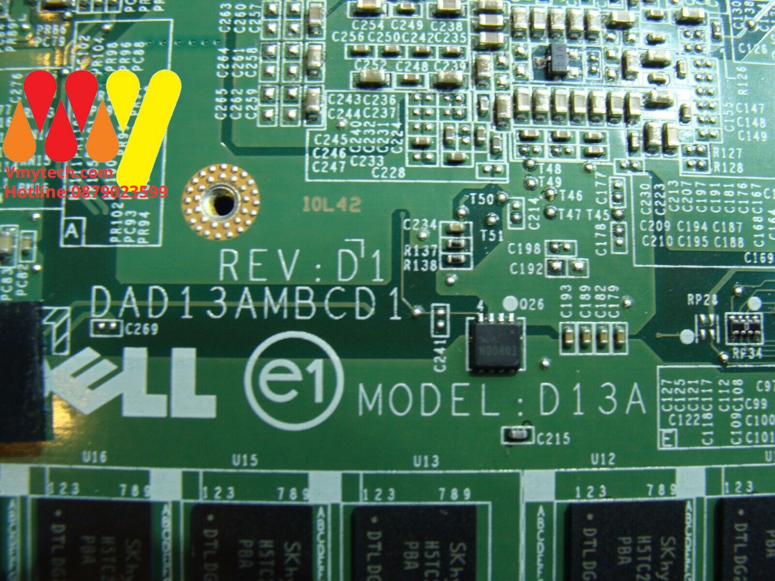 MAIN thay thế dùng cho Laptop DELL XPS L322X mã : DAD13AMBCD1, KCFWR