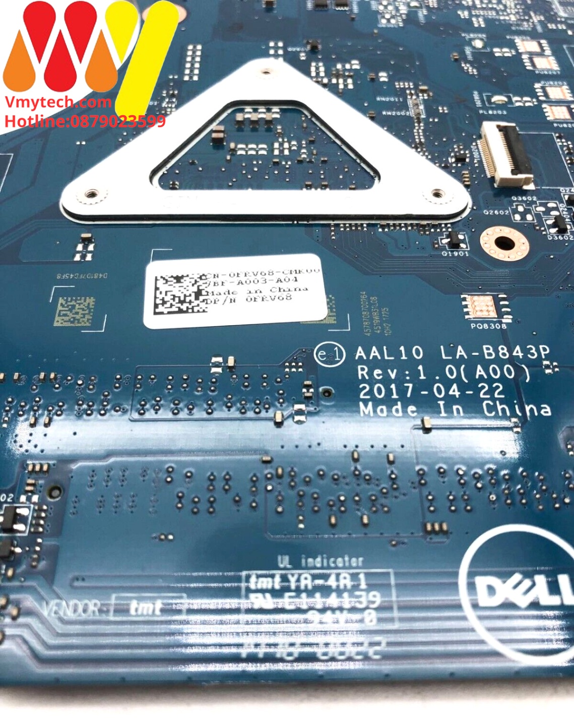 MAIN thay thế dùng cho Laptop DELL VOSTRO 5558 I5-5010 VGA RỜI mã : la-b843p