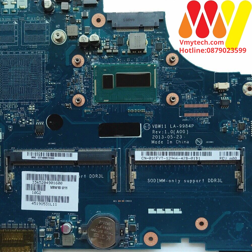 MAIN thay thế dùng cho Laptop DELL 5737 mã : LA-9984P