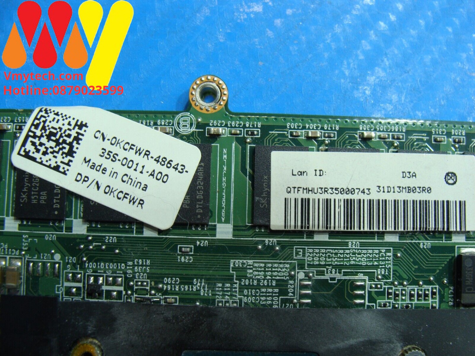 MAIN thay thế dùng cho Laptop DELL XPS L322X mã : DAD13AMBCD1, KCFWR