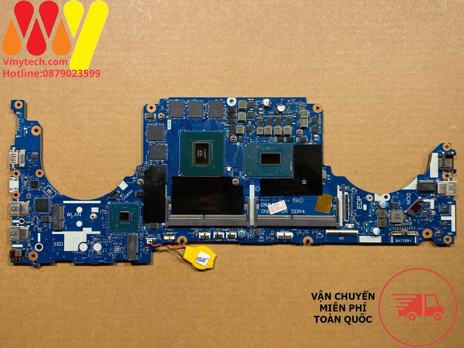 MAIN thay thế dùng cho Laptop DELL G5 15 5587, G7-7588 I7-8750H mã : la-e993p