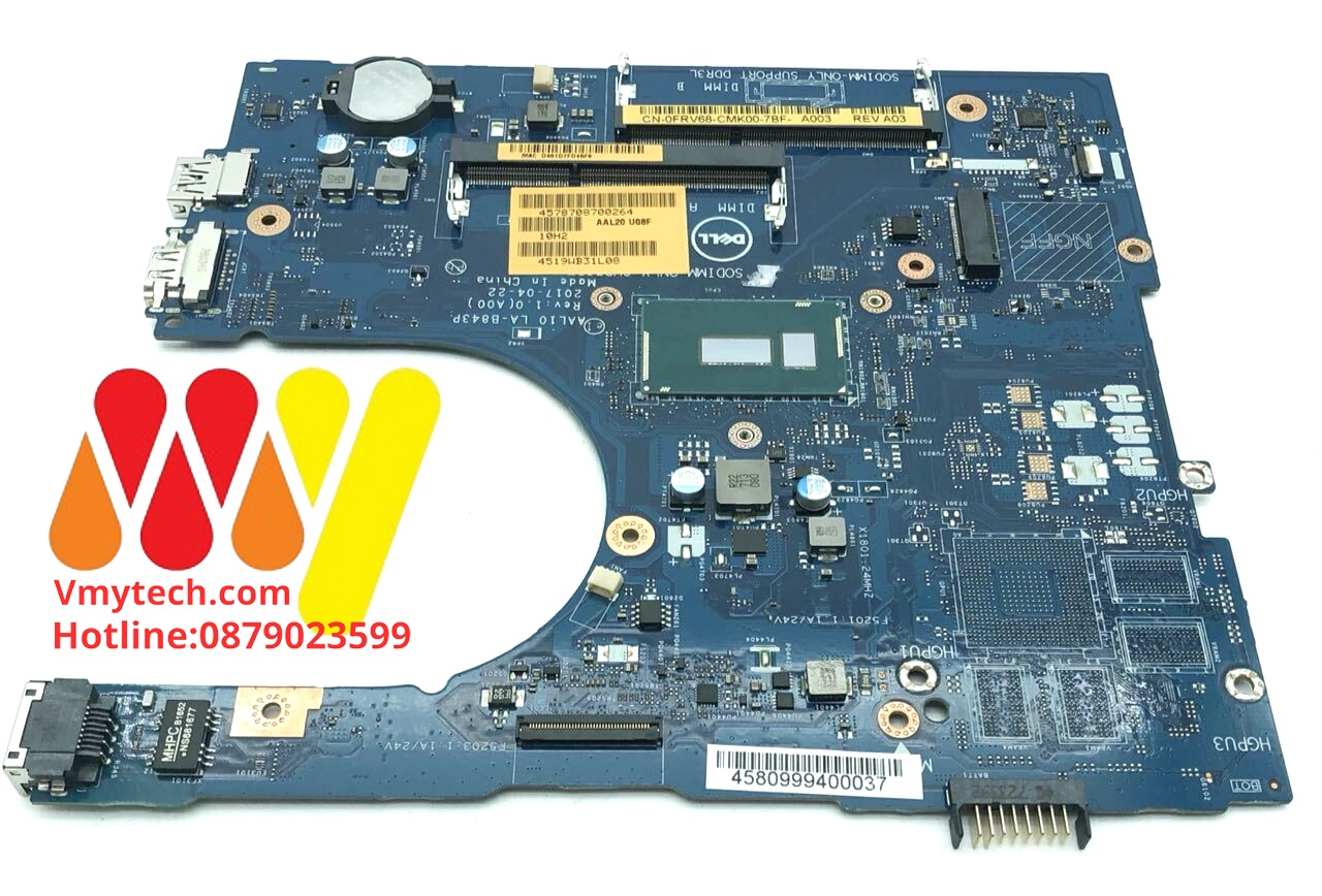 MAIN thay thế dùng cho Laptop DELL VOSTRO 5558 I5-5010 VGA RỜI mã : la-b843p