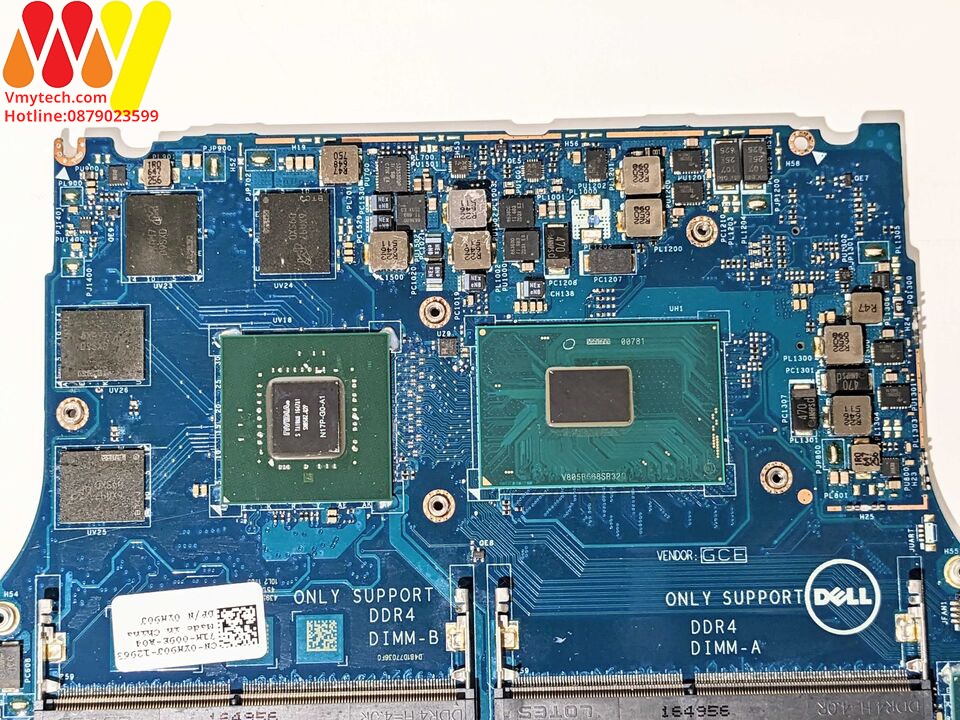 MAIN thay thế dùng cho Laptop DELL XPS 9560 I7-7700HQ mã : la-e331p