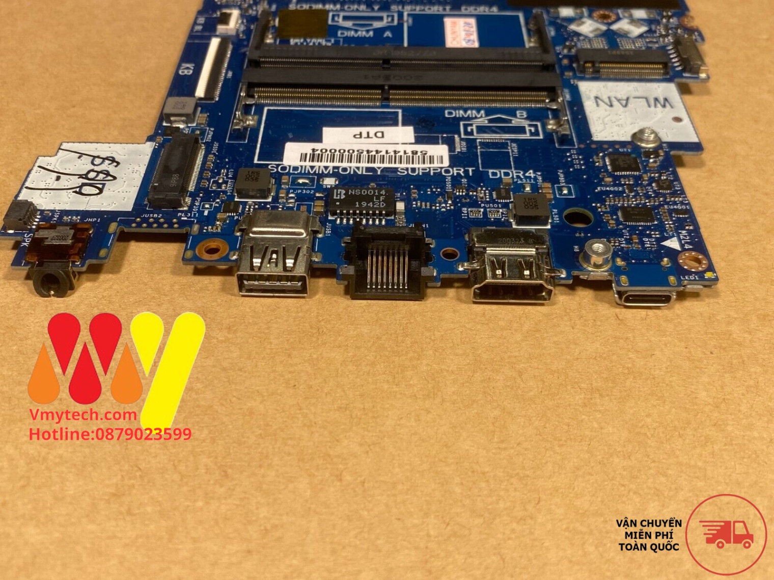 MAIN thay thế dùng cho Laptop DELL INSPRION 5570 I7-8550U mã : LA-F115P