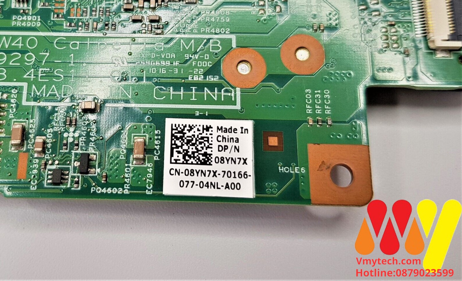 Main thay thế dùng cho Laptop Dell Vostro 3400 mã : 08YN7X, 0MRY67