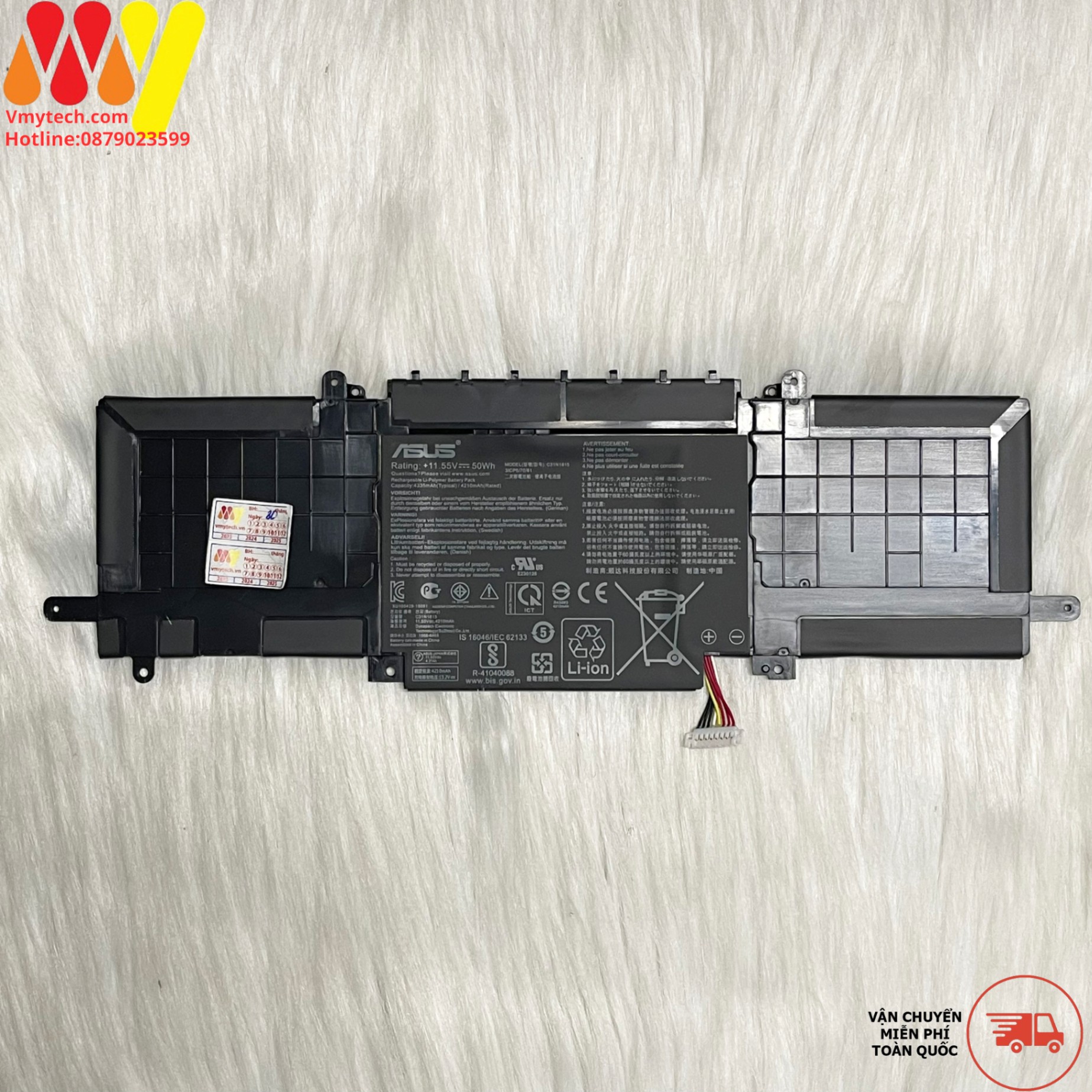 ASUS C31N1815 Battery For UX333 BX333FN RX333FA RX333FN 0B200-03150000
