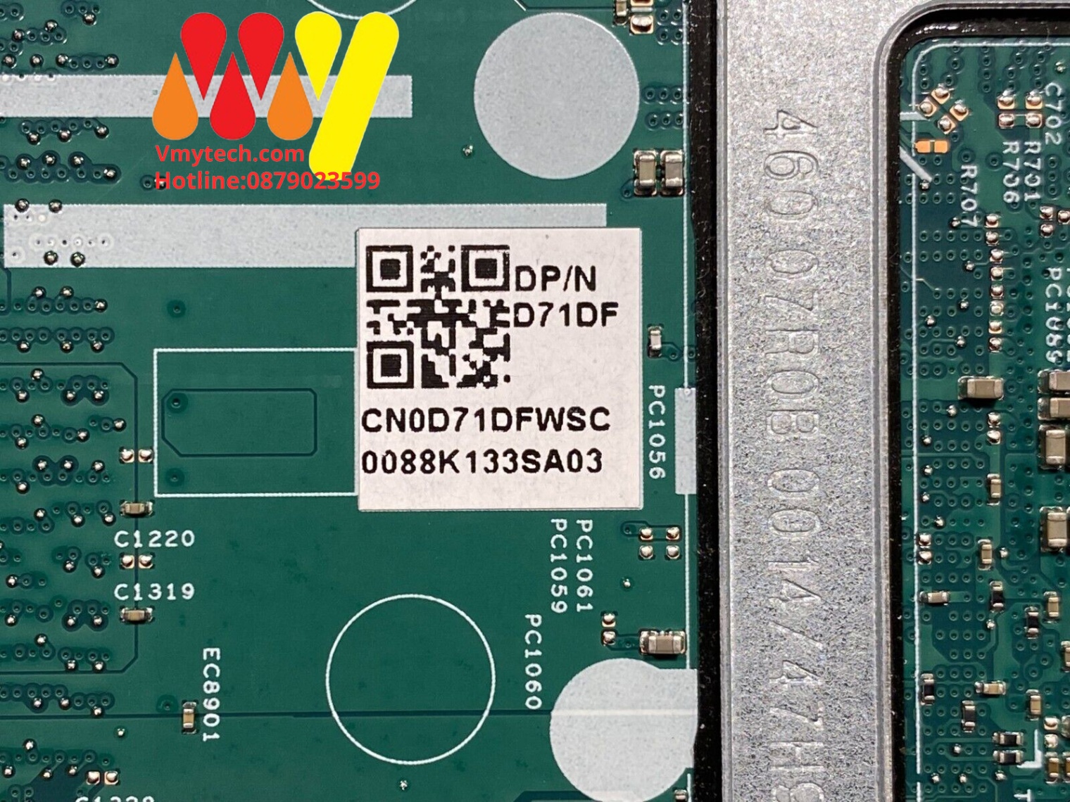 MAIN thay thế dùng cho Laptop DELL 3568- 3468 I5-7200 mã : HWGWK