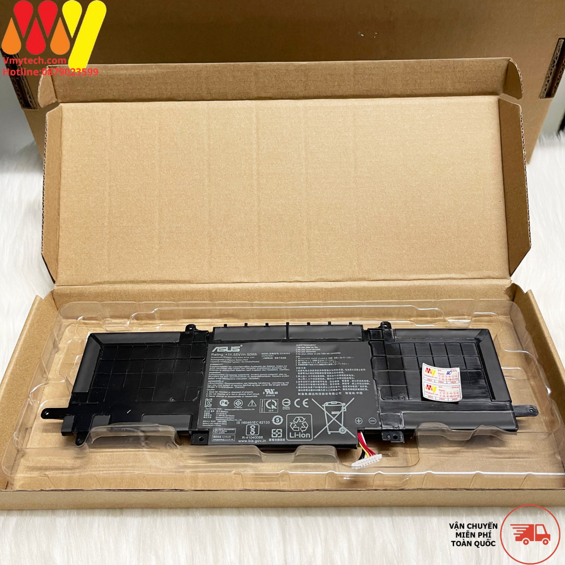 ASUS C31N1815 Battery For UX333 BX333FN RX333FA RX333FN 0B200-03150000
