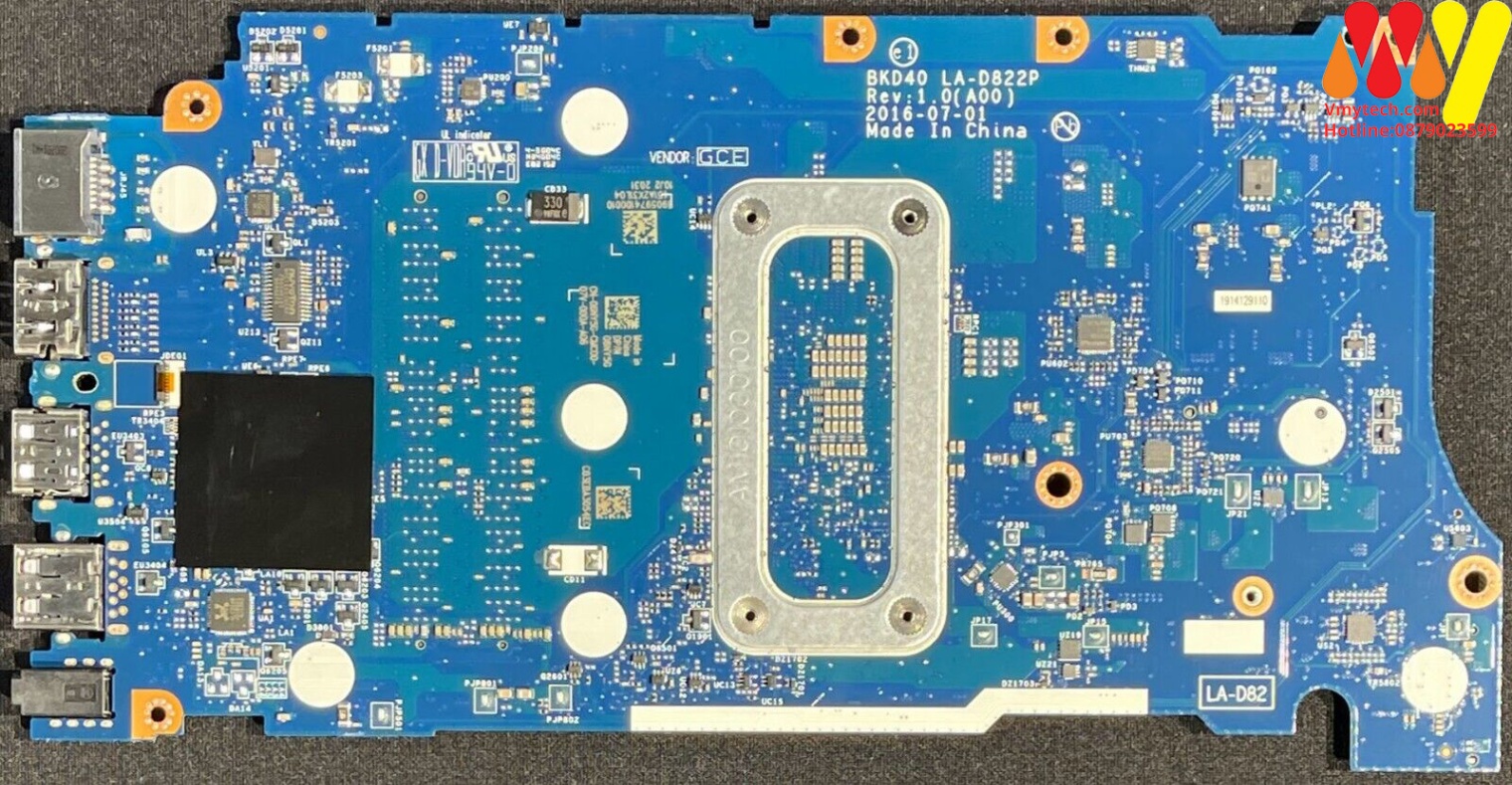 MAIN Laptop DELL VOSTRO 5468, 5568, 7460, 7560 I5-7200 mã : LA-D822P