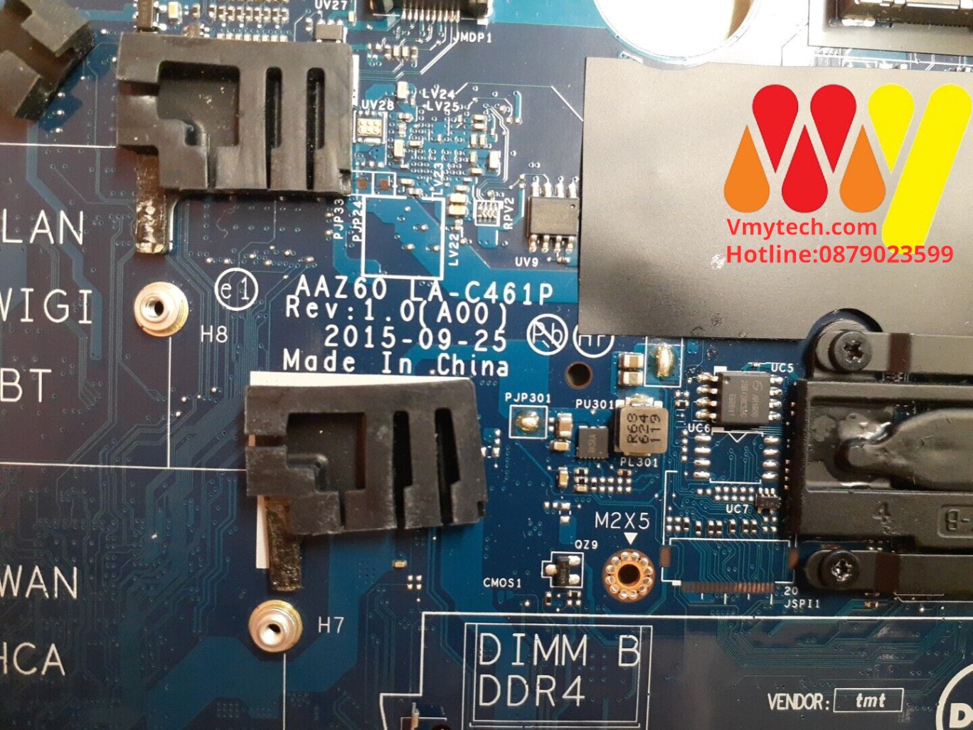 MAIN thay thế dùng cho Laptop DELL LATITUDE E7470 I5-6300 mã : la-c461p