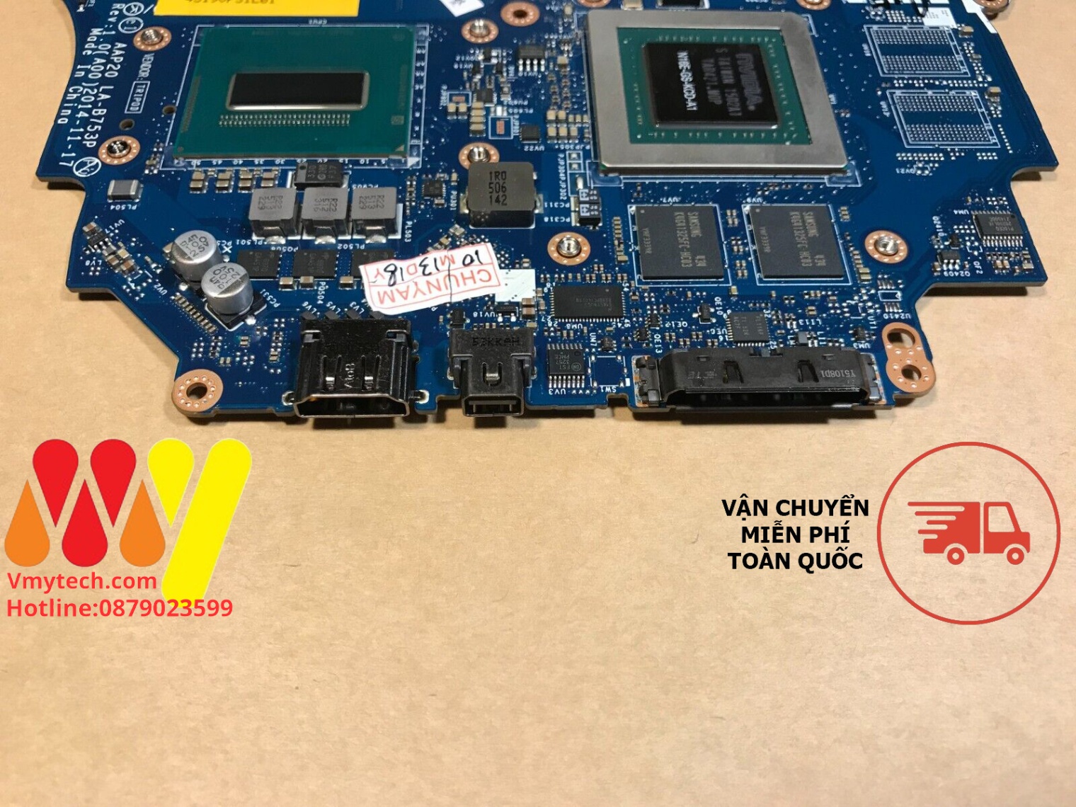 MAIN thay thế dùng cho laptop DELL ANLIENWARE M15 R2 I7-4720 mã : la-b753p