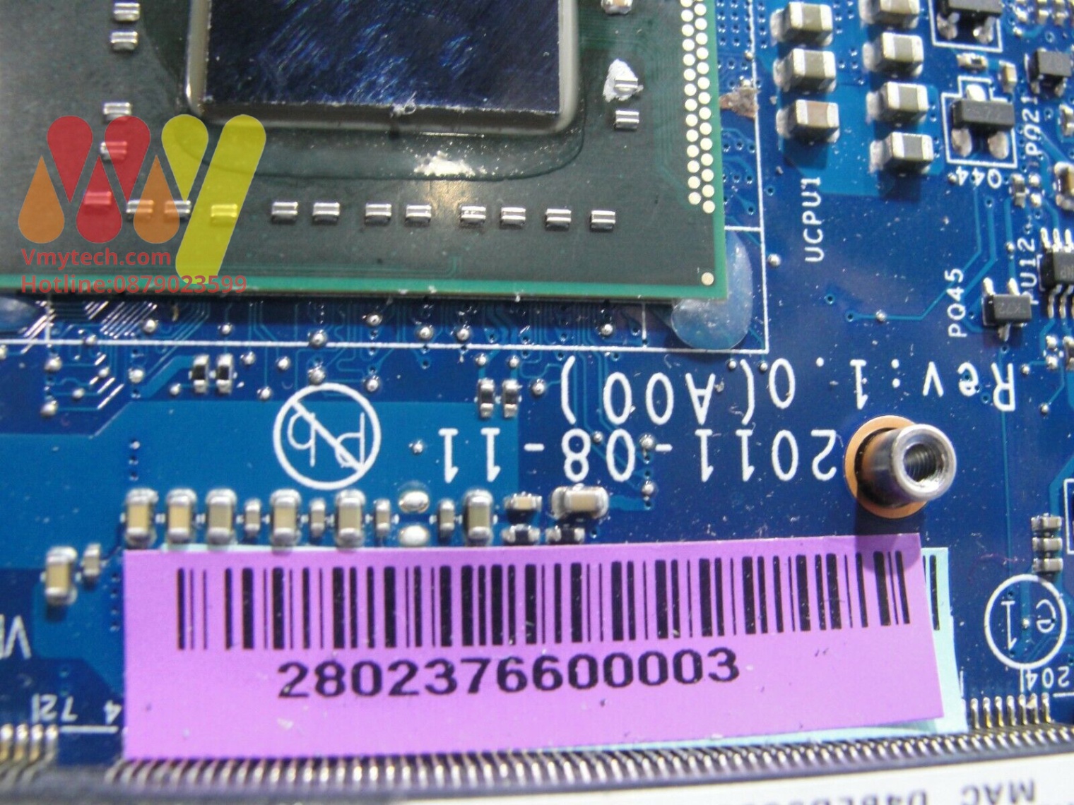 MAIN thay thế dùng cho Laptop DELL XPS 14Z L412Z I7-2640 mã : F2DV7