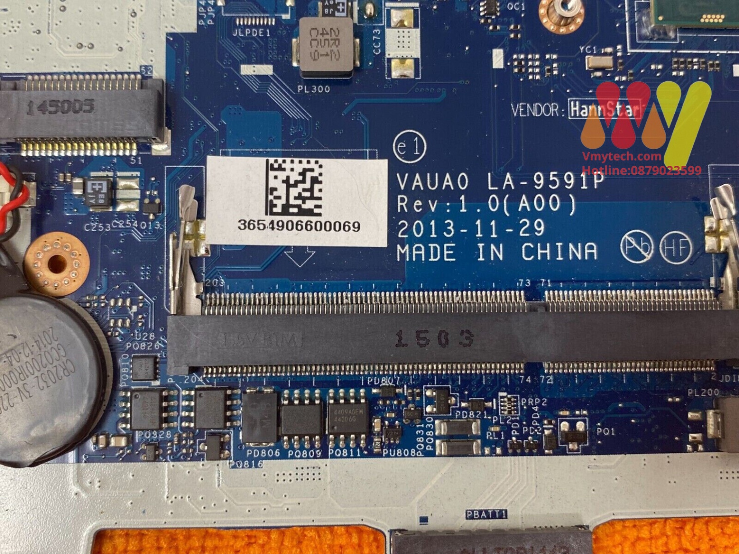 MAIN thay thế dùng cho Laptop DELL 7440 I7-4600 mã : WK2DM, LA-9591P